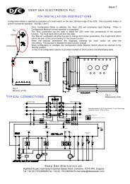 DEEP SEA ELECTRONICS PLC 704 INSTALLATION ... - Imsab.se