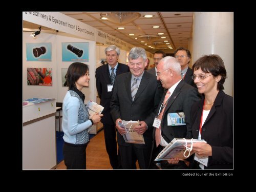 Members of the WODA Board and their guests before the opening