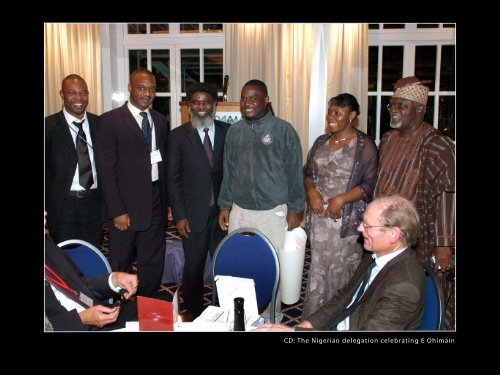 Members of the WODA Board and their guests before the opening