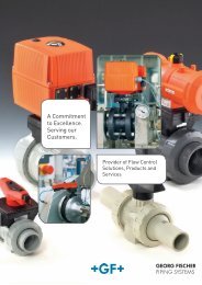 Georg Fischer Valve Product Brochure - Pipekit