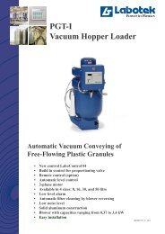 PGT-I Vacuum Hopper Loader