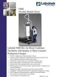 FMD Flexible Module Dryer Labotek FMD Dry Air Dryer Combines ...