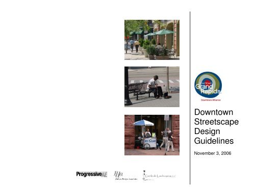 Downtown Streetscape Design Guidelines - City of Grand Rapids