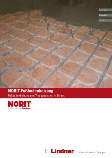 NORIT-Fußbodenheizung