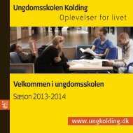 Velkommen i Ungdomsskolen - Ungdomsskolen Kolding