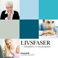 Livsfaser (PDF) - Finansforbundet