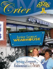 The Magazine of the Junior League of Charlotte