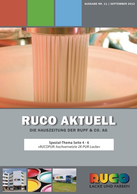 RUCO AKTUELL - Rupf & Co. AG