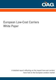 European Low-Cost Carriers White Paper - Oag.com