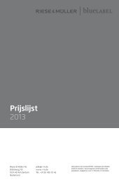 Prijslijst 2013 - Riese und Müller