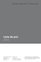 Liste de prix 2013 - Riese und Müller