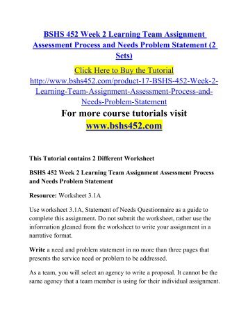 How to write an assignment statement