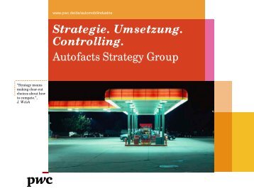 Autofacts Strategy Group - PricewaterhouseCoopers AG