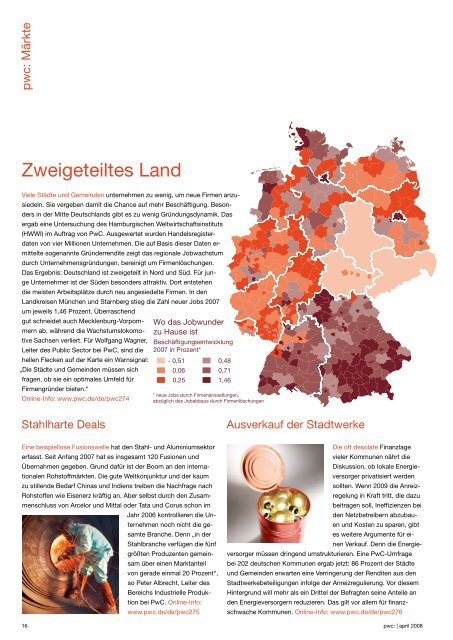 Die Welt in Lieferketten - PricewaterhouseCoopers AG