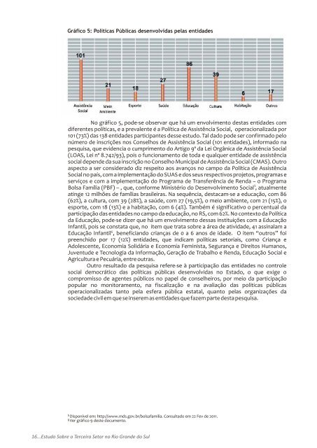 Estudo Sobre o Terceiro Setor no Rio Grande do Sul