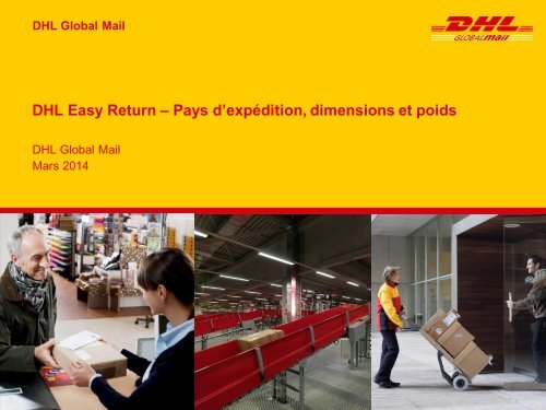 DHL Easy Return – Pays d’expédition dimensions et poids