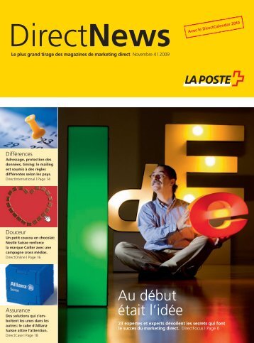 DirectNews Le plus grand tirage des magazines de marketing direct ...