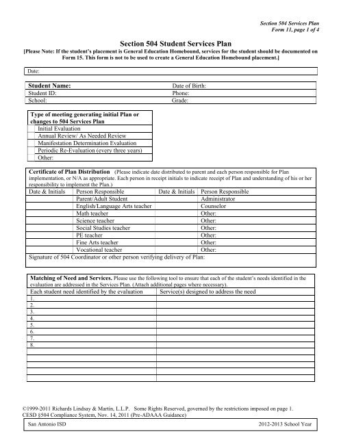 504 Evaluation Form Buy Now Www congress intercultural eu