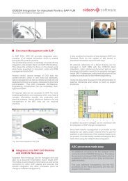 CIDEON Integration for Autodesk Revit to SAP ... - CIDEON Software