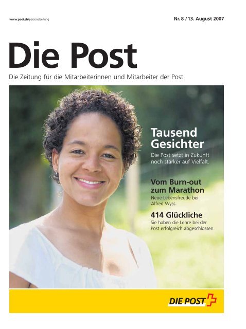 Ã‚Â«Die PostÃ‚Â» - Personalzeitung - Die Schweizerische Post