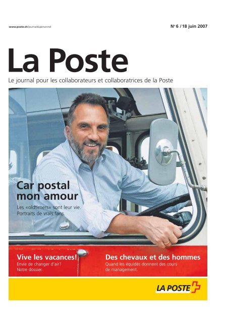 Ã‚Â«La PosteÃ‚Â» - journal du personnel - Die Schweizerische Post