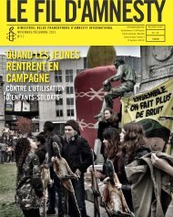 LE FIL D'AMNESTY