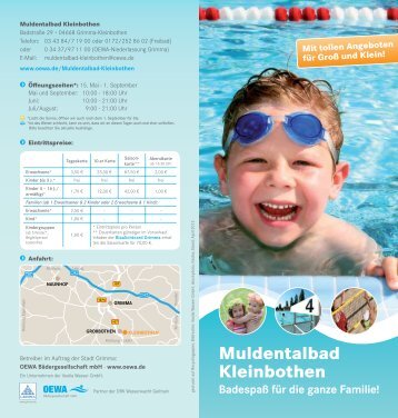 Muldentalbad Kleinbothen - OEWA Wasser & Abwasser GmbH