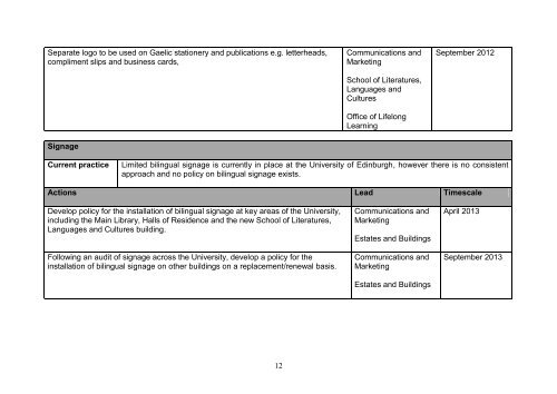 Chapter 3 â Policy Implications for Gaelic - University of Edinburgh