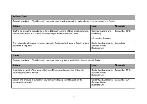 Chapter 3 â Policy Implications for Gaelic - University of Edinburgh