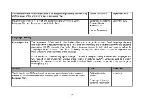 Chapter 3 â Policy Implications for Gaelic - University of Edinburgh