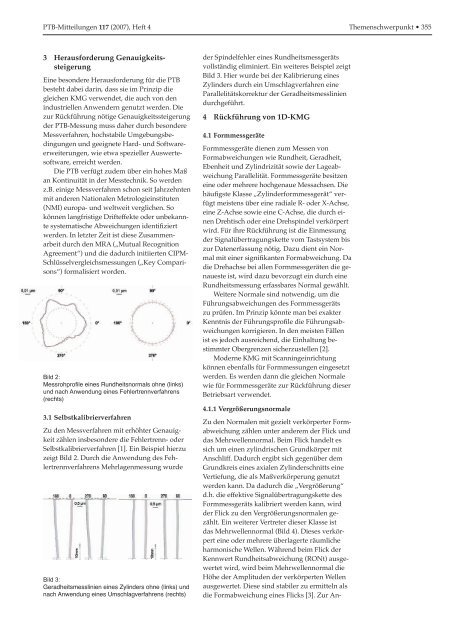 Koordinatenmesstechnik als Schlüssel- technologie der - PTB