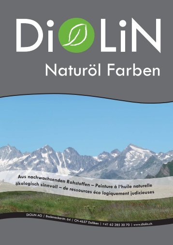 Naturöl Farben