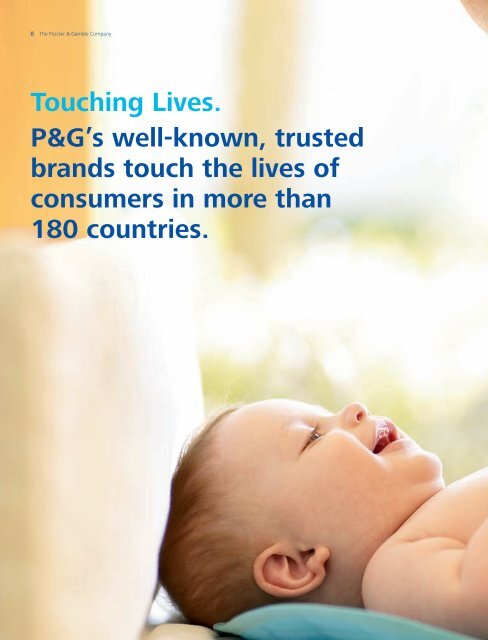 P&G 2009 Annual Report â€“ AnnualReports.com - Procter & Gamble