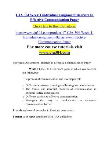 Communication E mail and Assignment