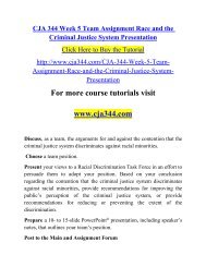 CJA 344 Week 5 Team Assignment Race and the Criminal Justice System Presentation.pdf