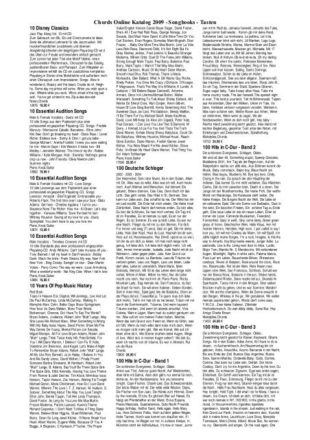 Ronde naturally chords