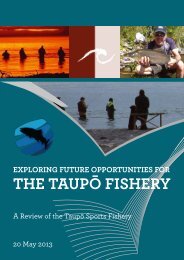 the Taupō Fishery