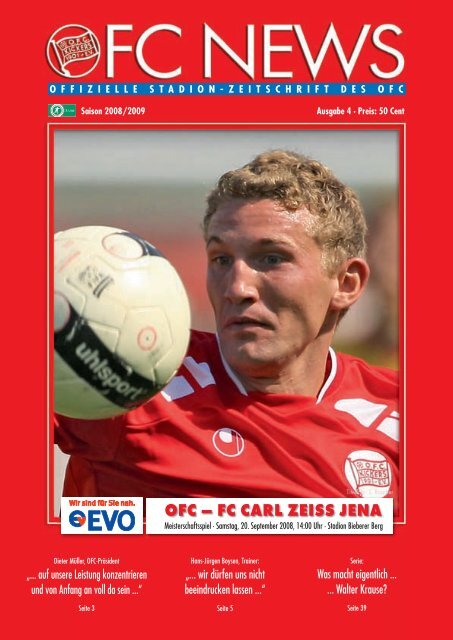 FC Kaiserslautern Stuttgarter Kickers Programm 1996//97 1