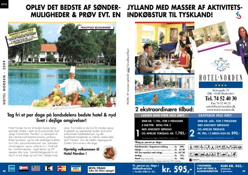 jylland med masser af aktivitets- indk0bstur til tyskland!