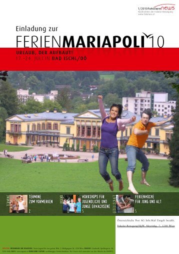 FERIENMARIAPOLI10 - Fokolar Bewegung Österreich