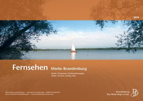 Fernsehen Marke Brandenburg - Reiseland Brandenburg