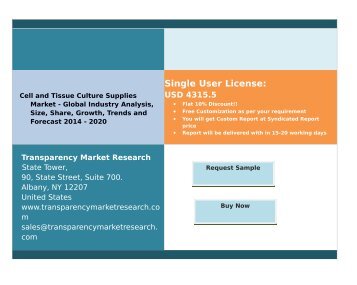 Cell and Tissue Culture Supplies Market - Global Industry Analysis, Size, Share, Growth, Trends and Forecast 2014 - 2020.pdf