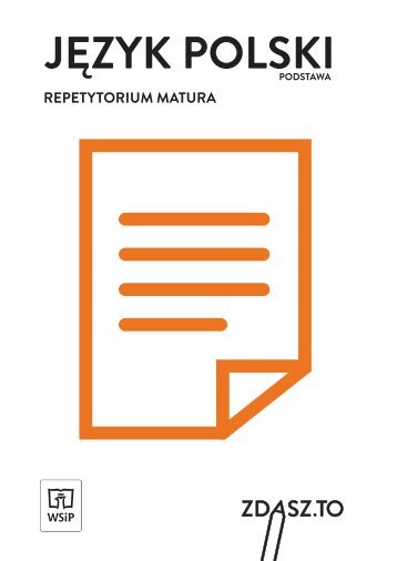 Repetytorium ZDASZ.TO. Język polski