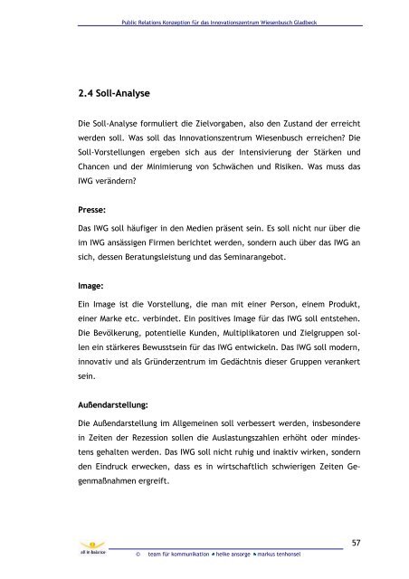 2. Analyse - IfW