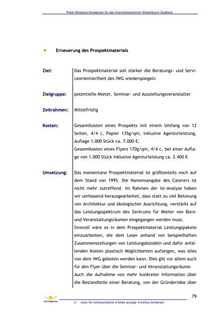 2. Analyse - IfW