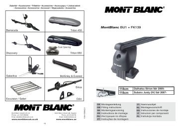 MontBlanc BU1 + FK139