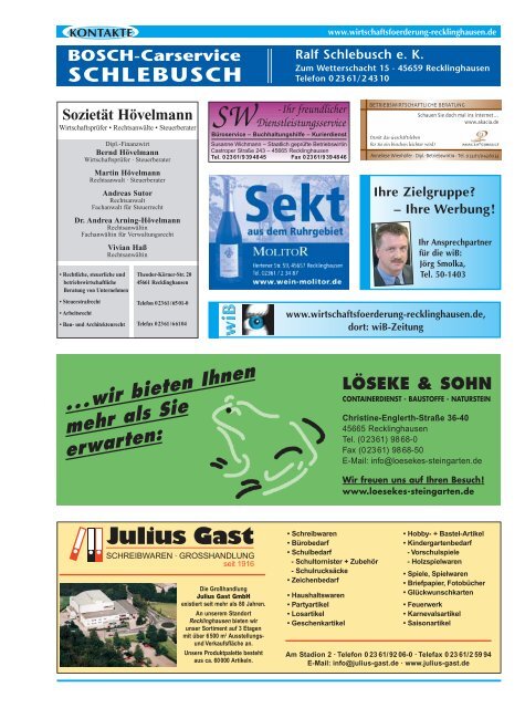 07_juni_2006.qxd (Page 1) - Wirtschaftsförderung Recklinghausen