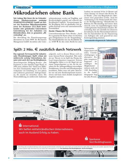 07_juni_2006.qxd (Page 1) - Wirtschaftsförderung Recklinghausen