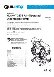 Husky 3275 Air–Operated Diaphragm Pump