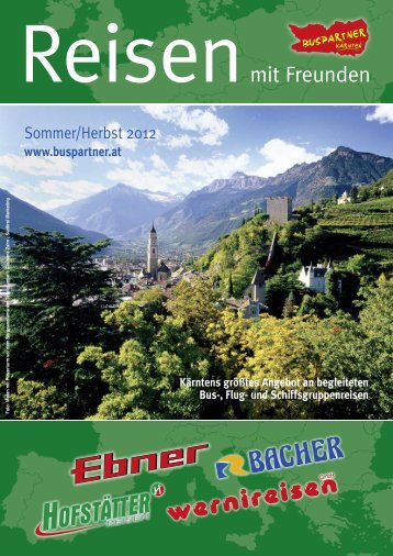 Buspartner Katalog Sommer-Herbst 2012